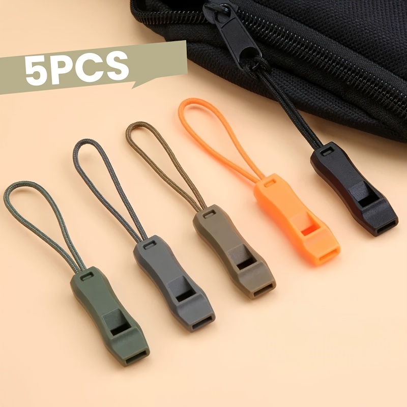 Camping Cooking Utensils Kit - 5-Pack Portable Mini Whistle Set with