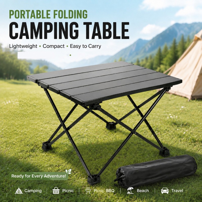 Camping Cooking Bag - Lightweight Portable Foldable Camping Table Foldable