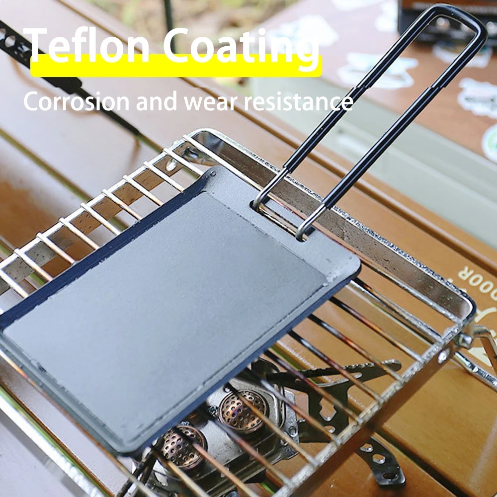 Camping Cooking Tray - ..Camping Small Size Frying Pan Meat
