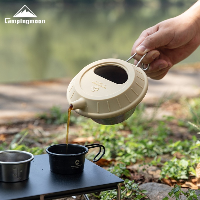 Camping Cooking Tray - CAMPINGMOON Food Grade Silicone Pot Lid