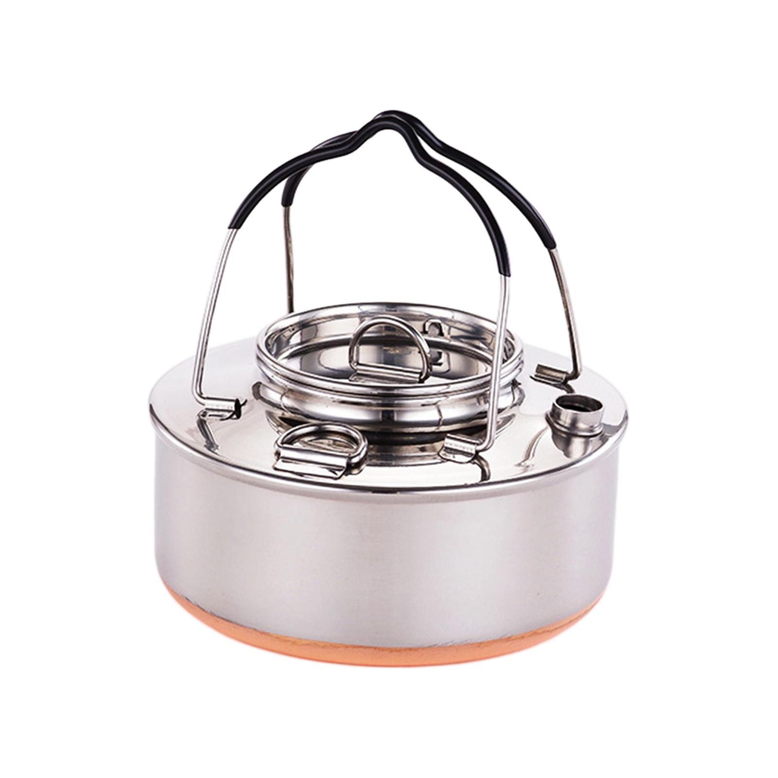 Portable Kettle for Cooking Li - Camping Lightweight Cooking Pot 评论和价格