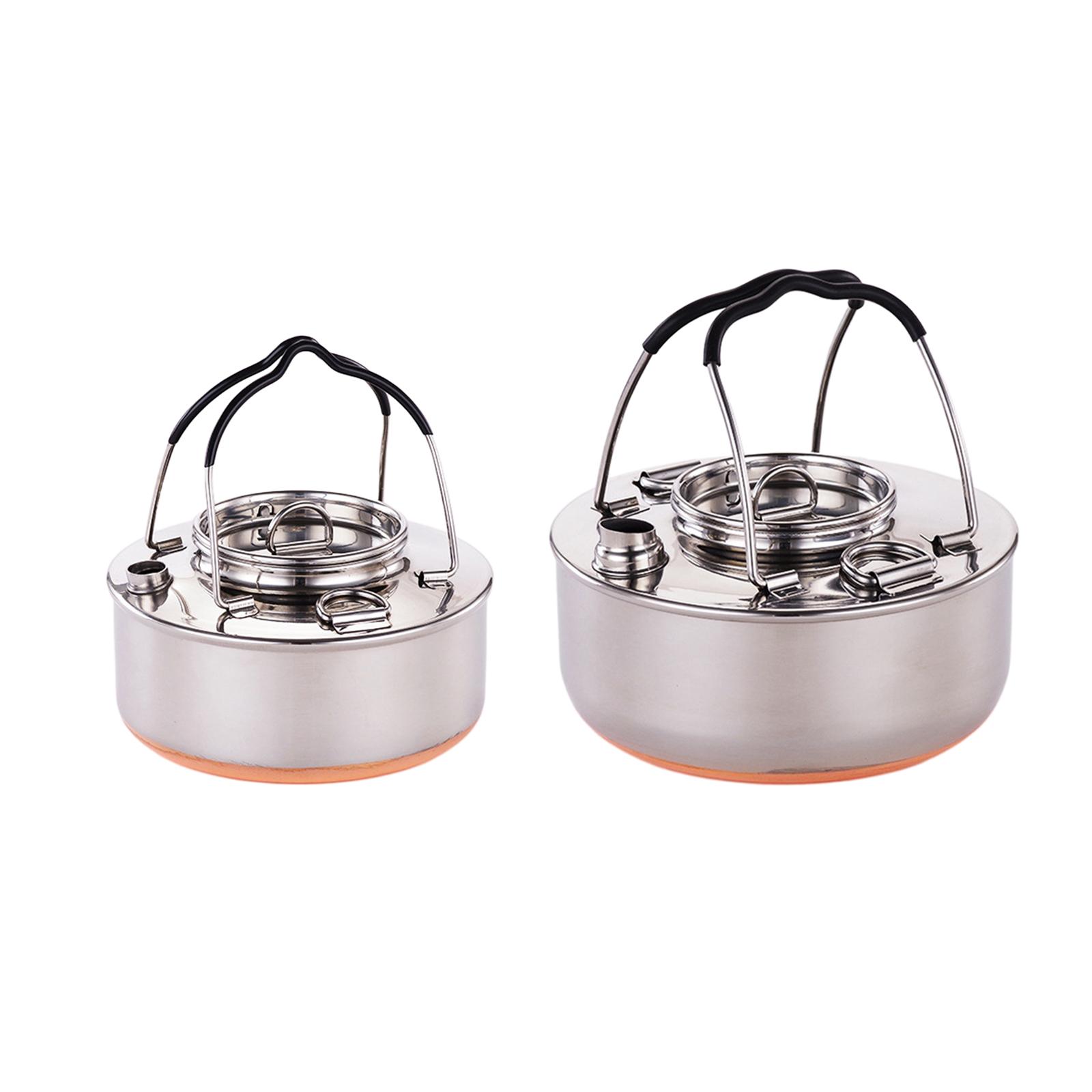 Portable Kettle for Cooking Li - Camping Lightweight Cooking Pot 评论和价格