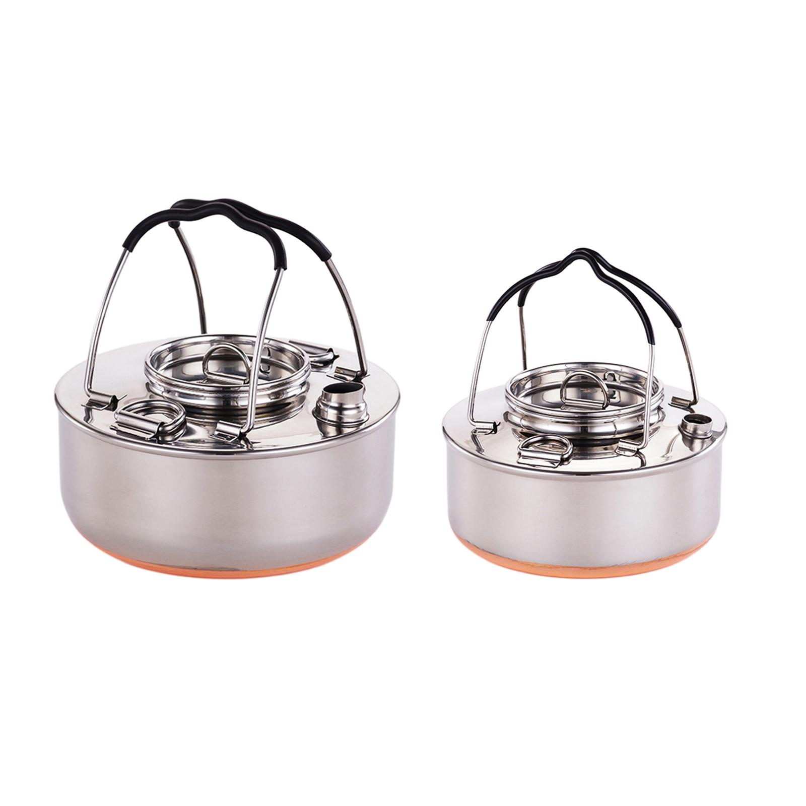 Portable Kettle for Cooking Li - Camping Lightweight Cooking Pot 评论和价格