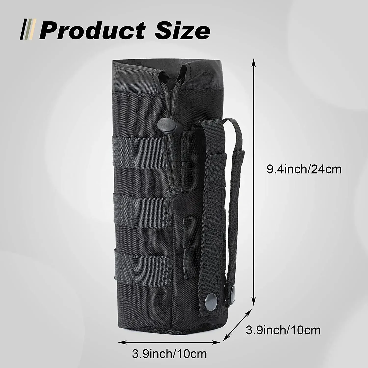 Tactical Molle Water Bottle Ba - Camping Cooking Bag 评论和价格