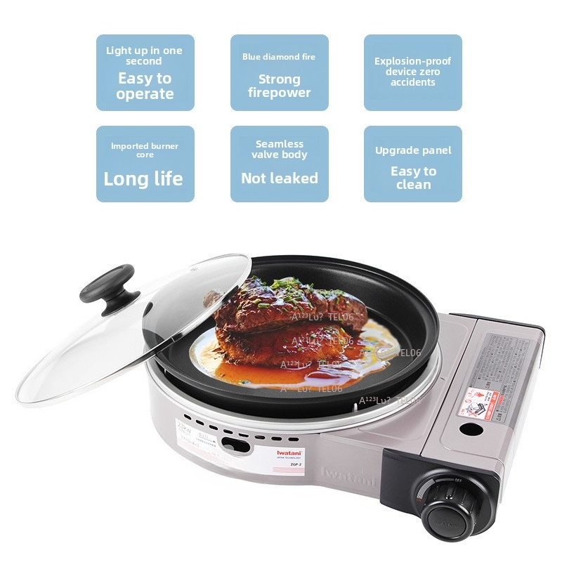 Portable Windproof Gas Stove B - Camping Cooking Gas Stove 评论和价格