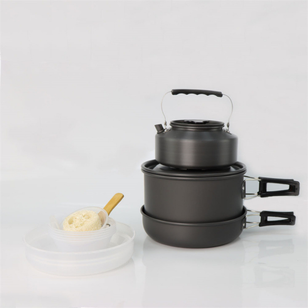 Lightweight Aluminum Alloy Out - Camping Lightweight Cooking Pot 评论和价格