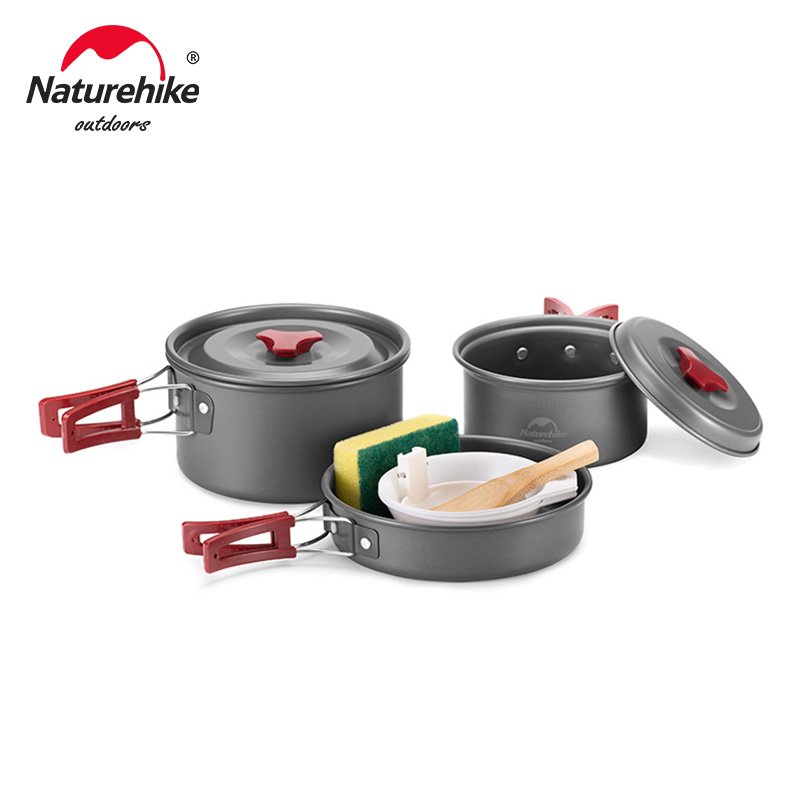 Naturehike Camping Pot Ultrali - Camping Cooking And Dining Set 评论和价格