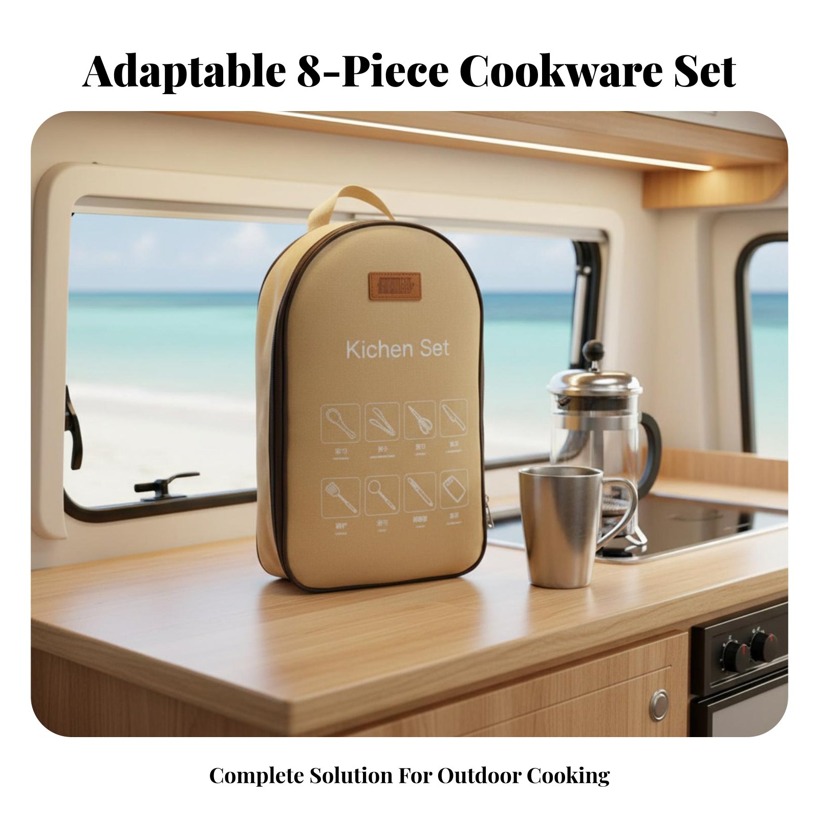 Outdoor Portable Cooking Utens - Camping Cooking Dining Set 评论和价格