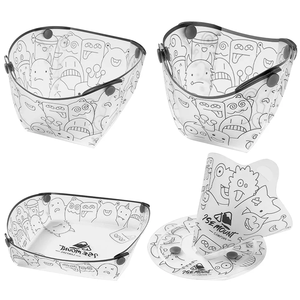 PP Foldable Dinnerware Portabl - Camping Cooking Utensils Kit 评论和价格
