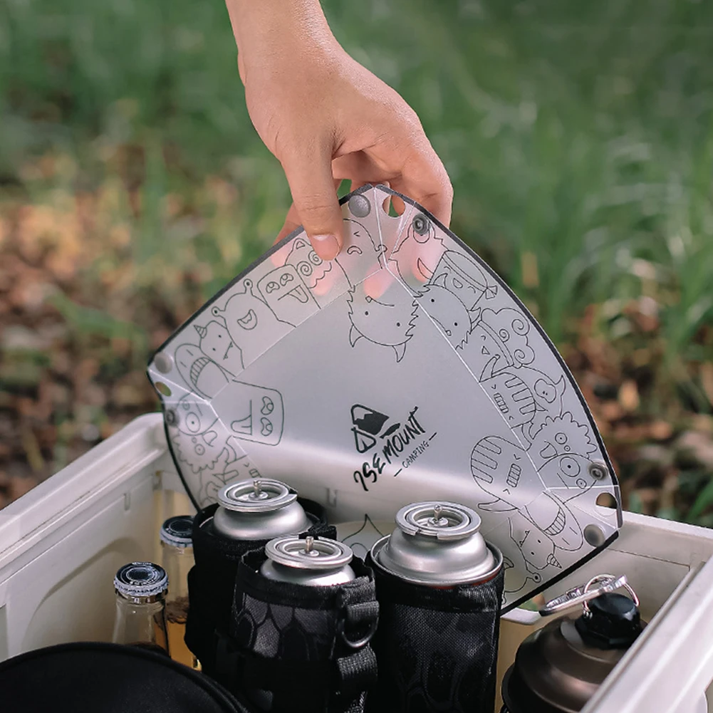 PP Foldable Dinnerware Portabl - Camping Cooking Utensils Kit 评论和价格