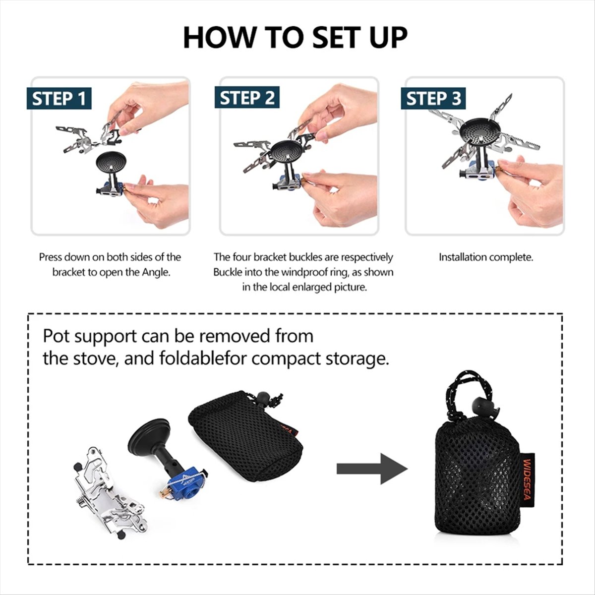ABJV  Outdoor Camping Gas Burn - Camping Cooking Gas Stove 评论和价格