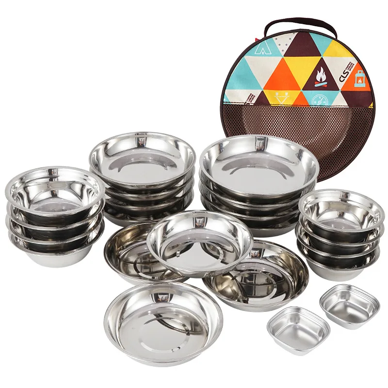 New Camp Cooking Portable Dini - Camping Cooking Dining Set 评论和价格