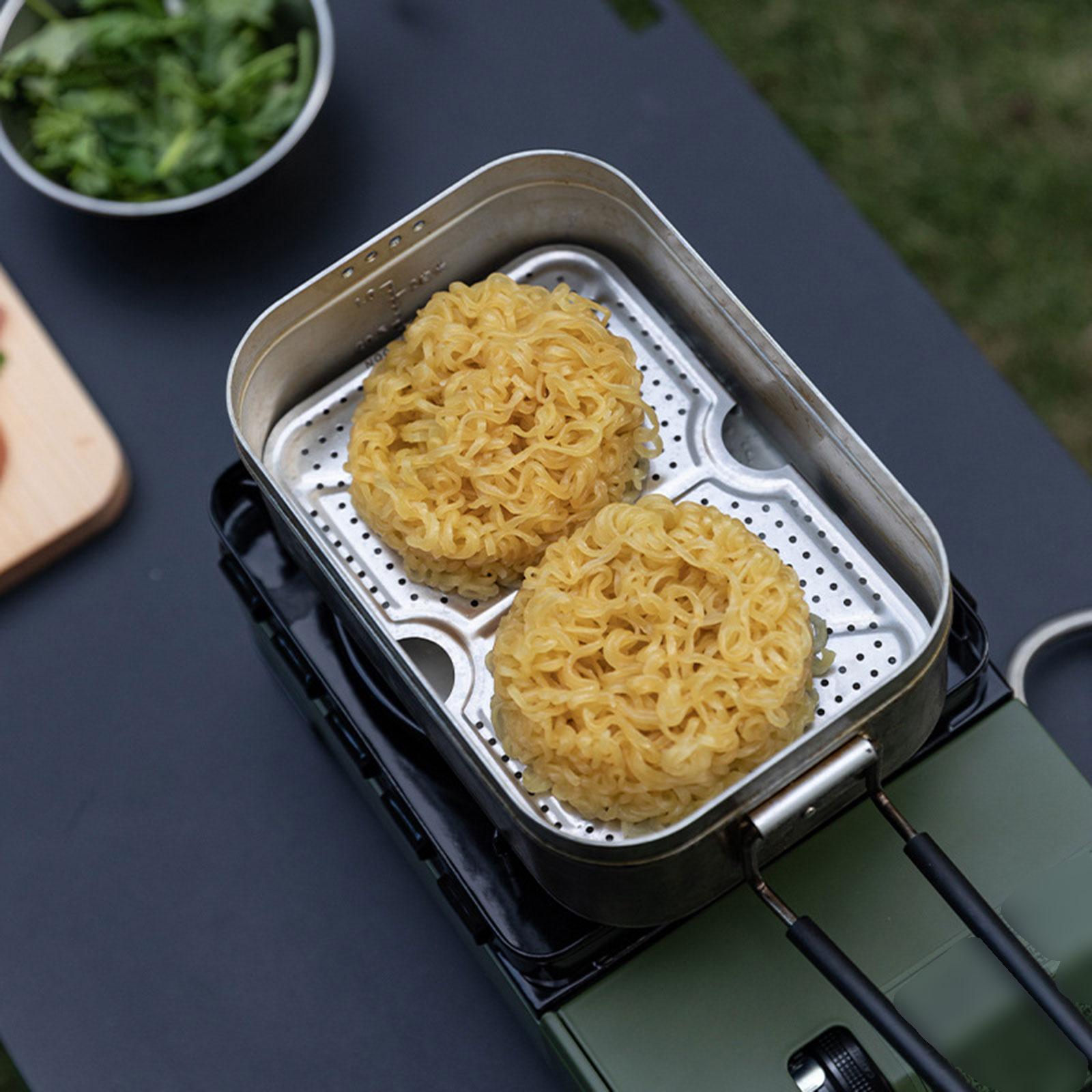 Outdoor Camping Steam Tray Mes - Camping Cooking Tray 评论和价格