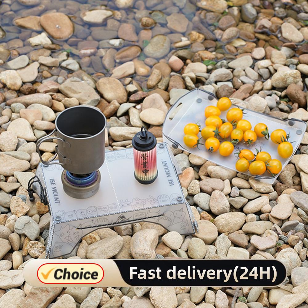 Portable Foldable Mini Camping - Camping Cooking Tray 评论和价格