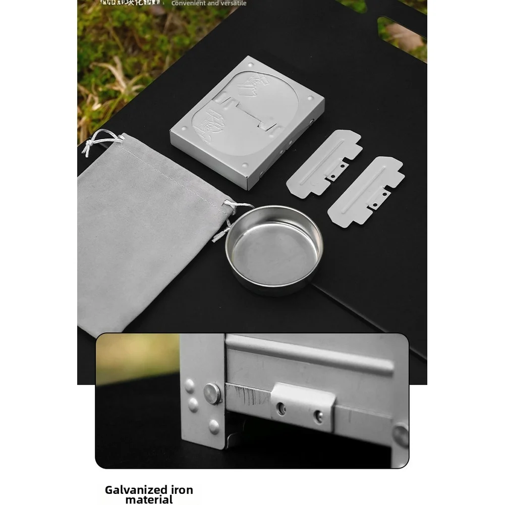 Portable Foldable German Solid - Camping Cooking Tray 评论和价格