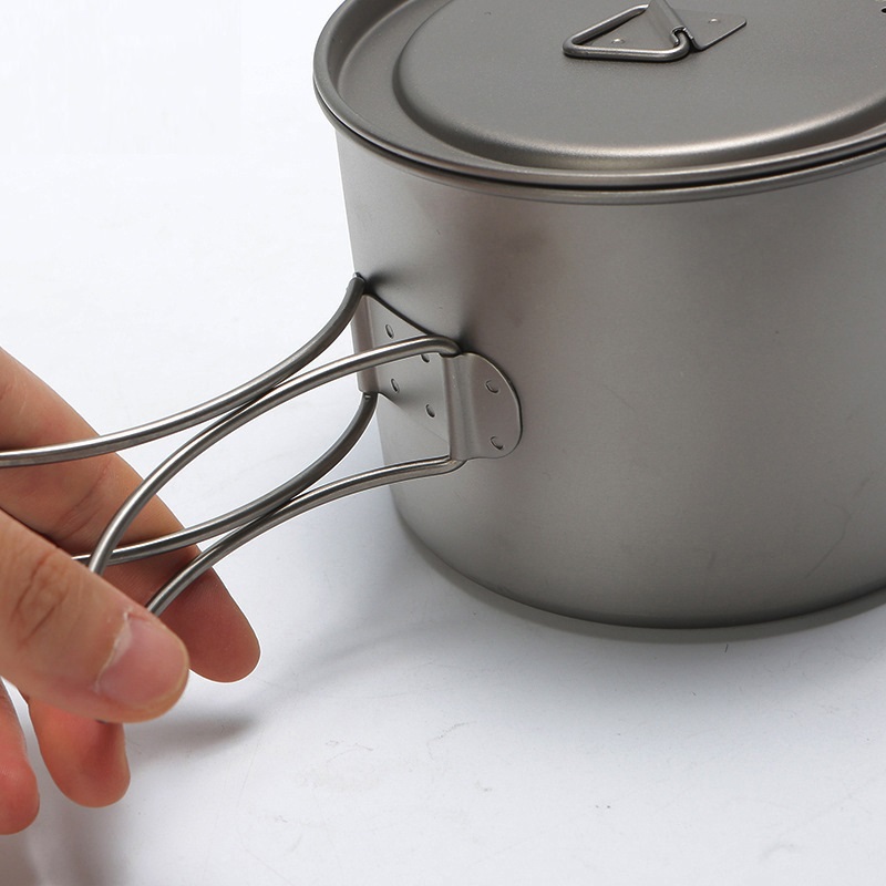 Outdoor Picnic Titanium Cookin - Camping Cooking Utensils Kit 评论和价格