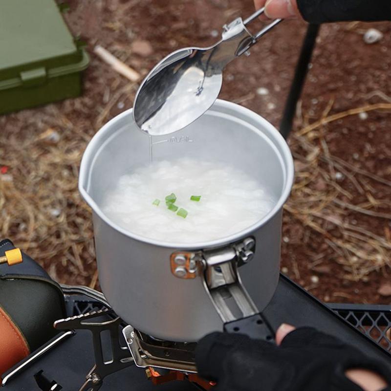 Foldable Camping Pot 700ml Alu - Camping Lightweight Cooking Pot 评论和价格