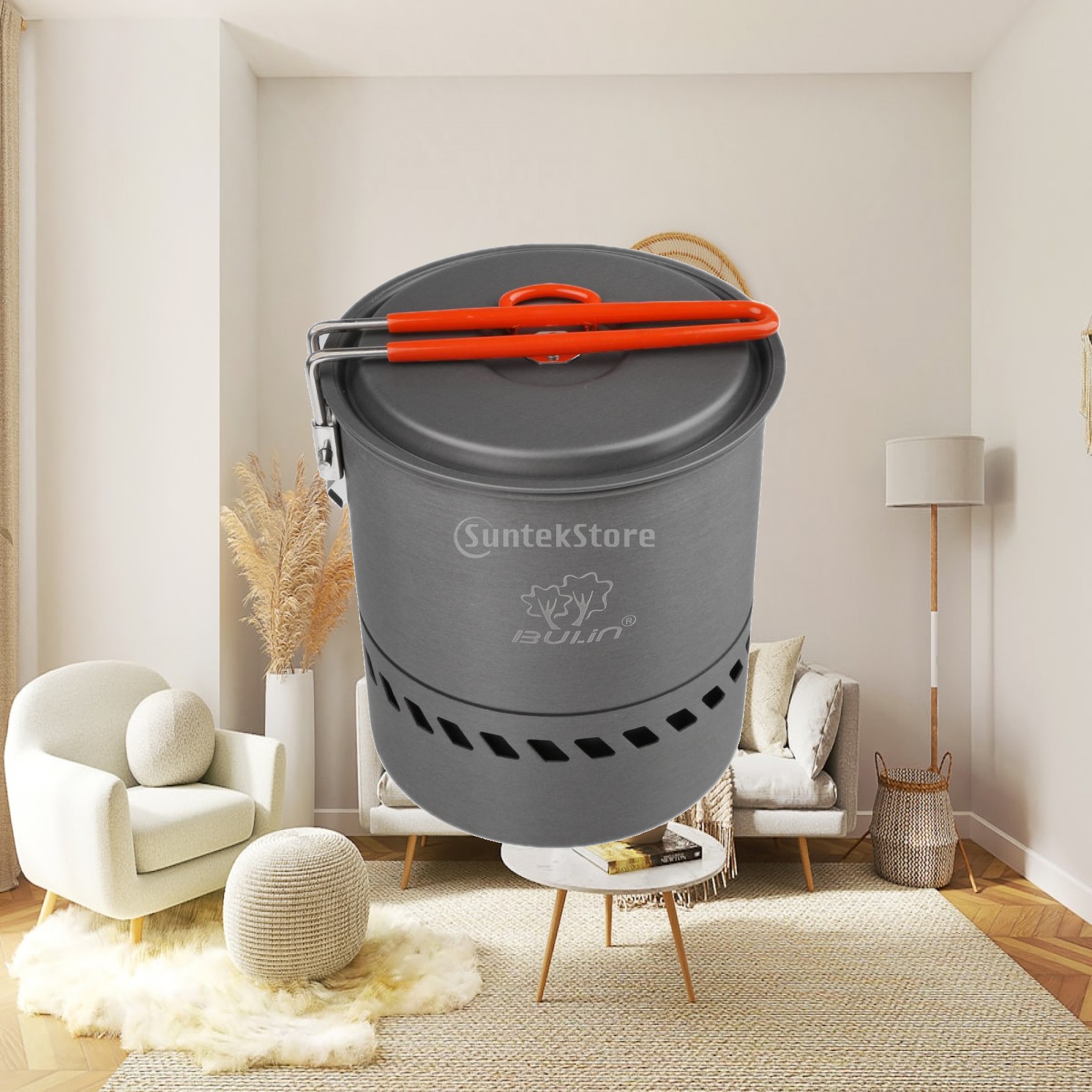 Aluminum Alloy Camping Pot Hea - Camping Lightweight Cooking Pot 评论和价格