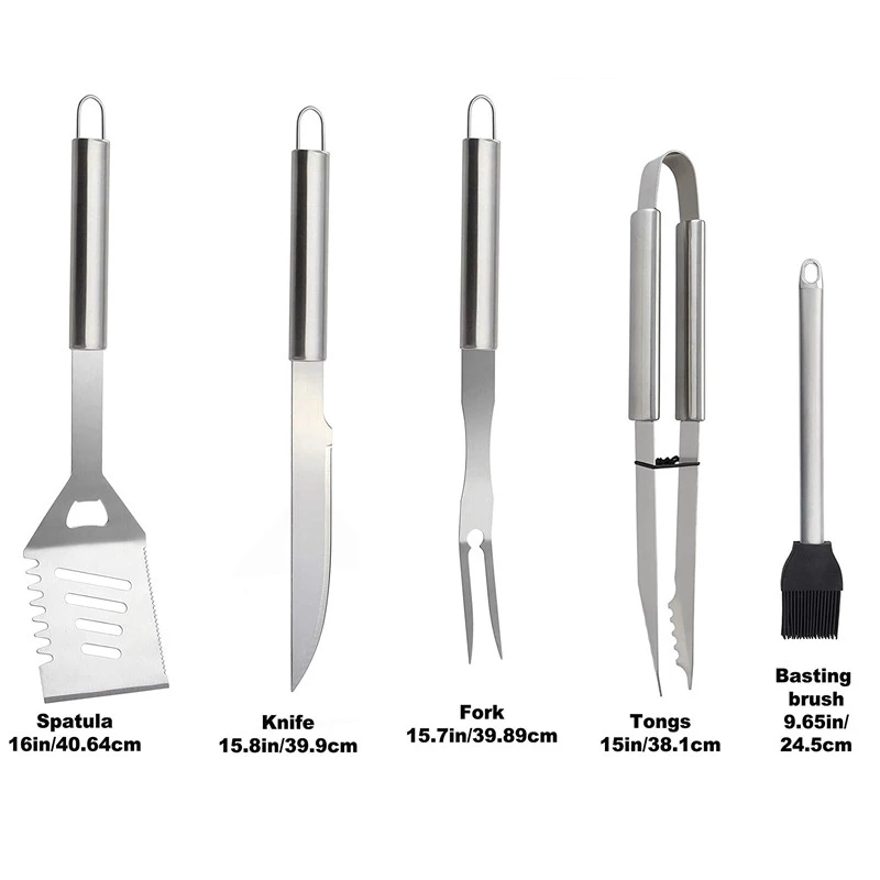 BBQ Tools Set Barbecue Grillin - Camping Cooking And Dining Set 评论和价格