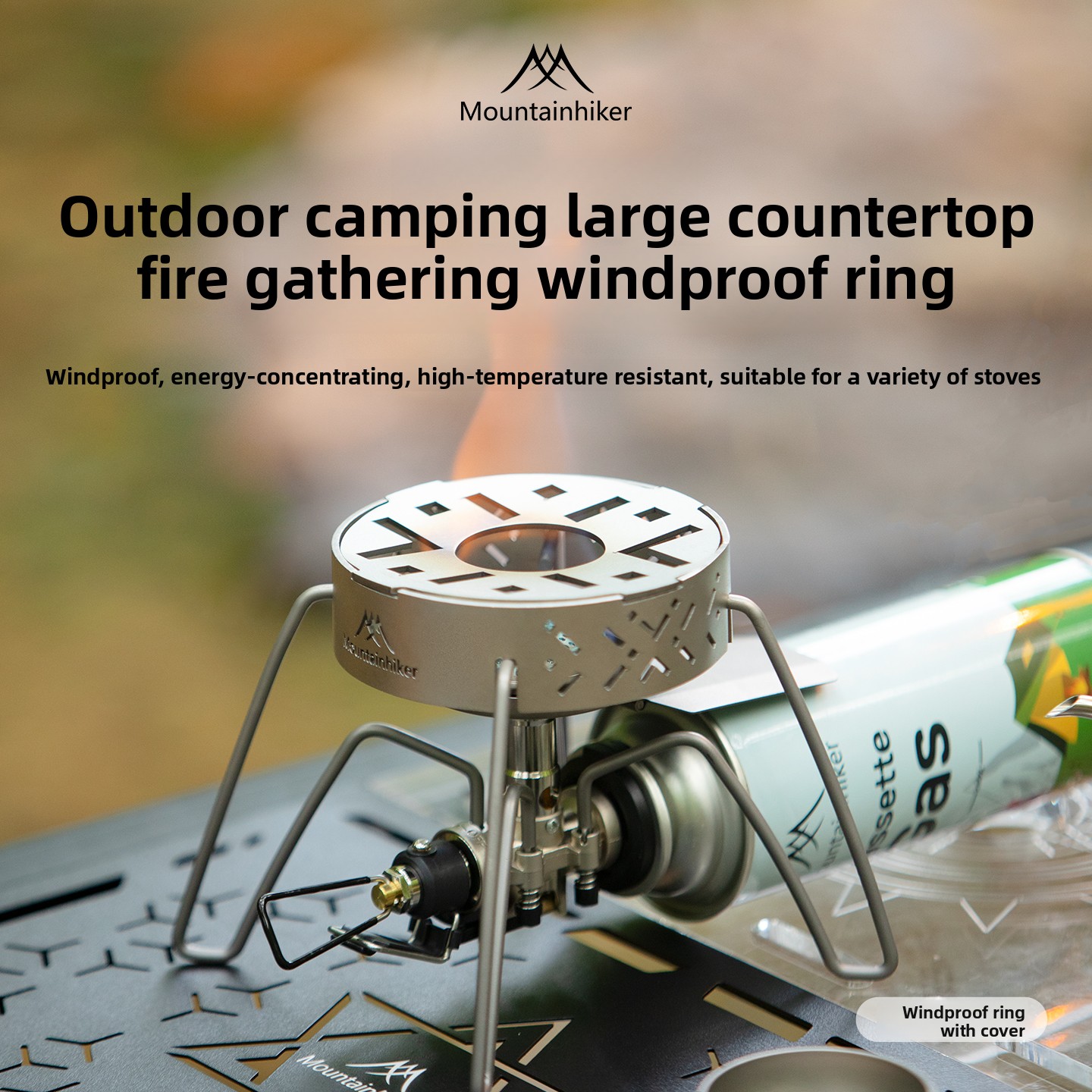 MOUNTAINHIKER Windproof ring w - Camping Cooking Ring 评论和价格