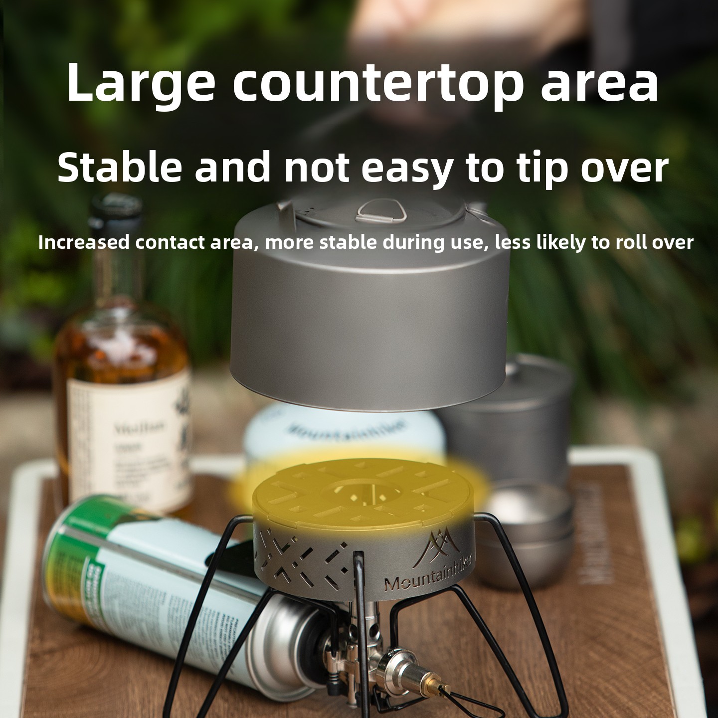 MOUNTAINHIKER Windproof ring w - Camping Cooking Ring 评论和价格