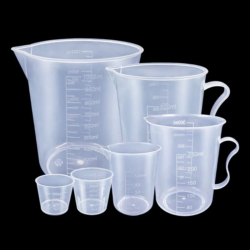 6Pcs Plastic Measuring Cups Se - Camping Cooking Tool Set 评论和价格