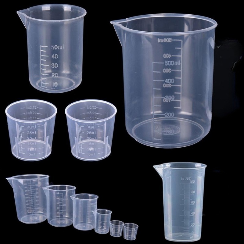 6Pcs Plastic Measuring Cups Se - Camping Cooking Tool Set 评论和价格