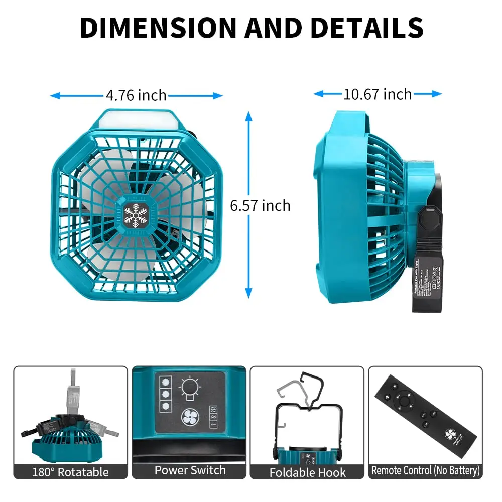 Portable Outdoor Fan for Bosch - Camping Cooking Utensils Kit 评论和价格