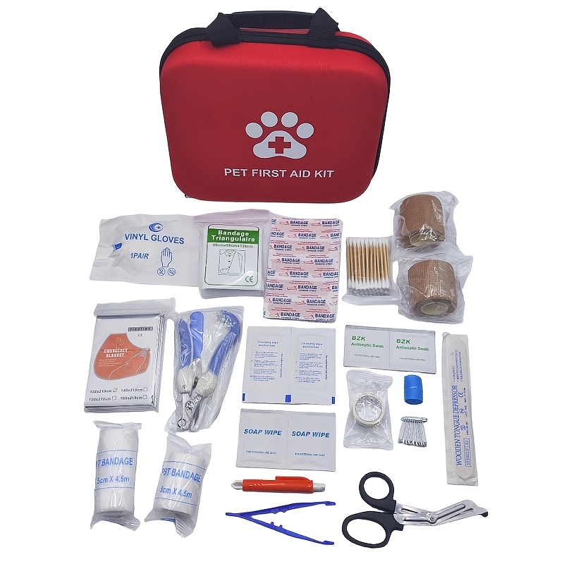 Portable Pet First-Aid Kit, Ca - Camping Cooking Utensils Kit 评论和价格