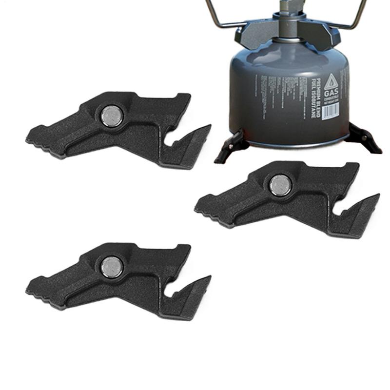 1pc Camping Gas Canister Stand - Camping Cooking Gas Canister 评论和价格