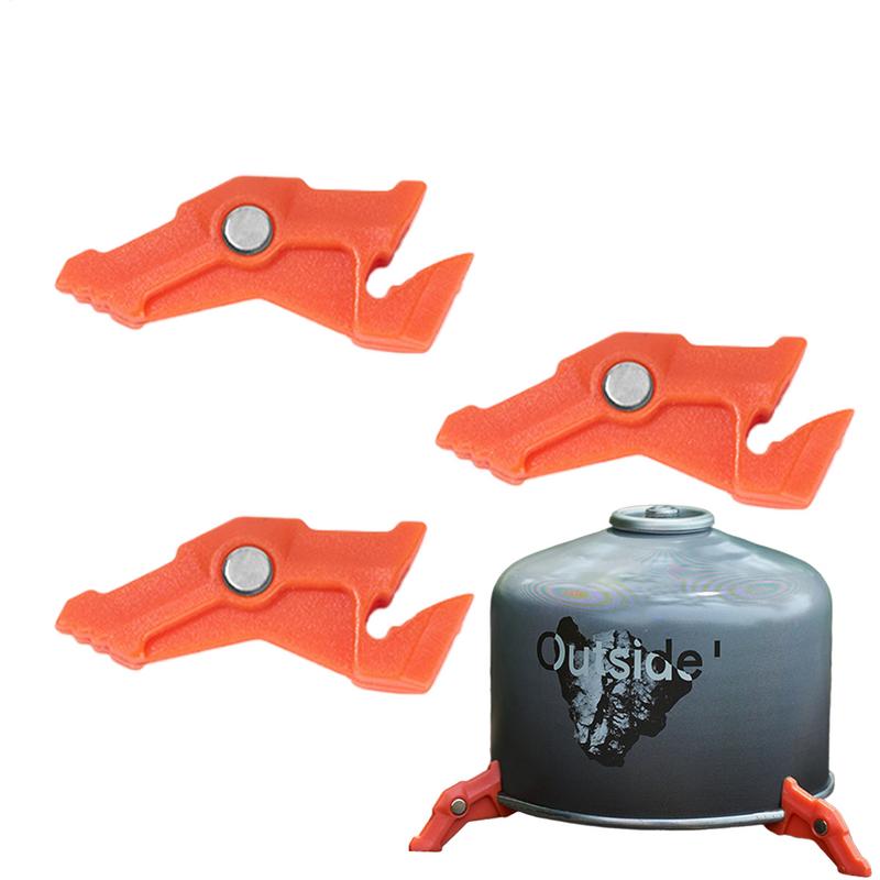 1pc Camping Gas Canister Stand - Camping Cooking Gas Canister 评论和价格