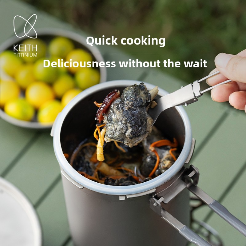 Keith Pure Titanium Outdoor Pr - Camping Lightweight Cooking Pot 评论和价格