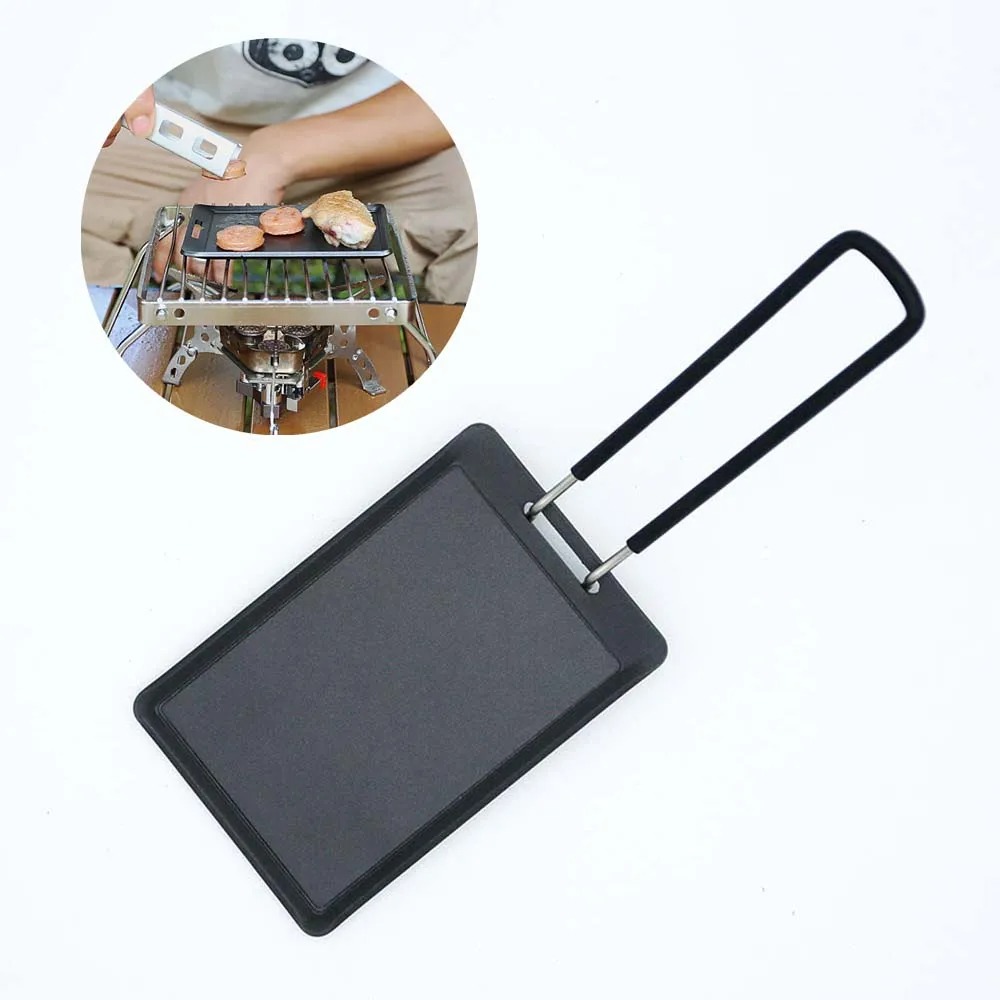 ..Camping Small Size Frying Pa - Camping Cooking Tray 评论和价格