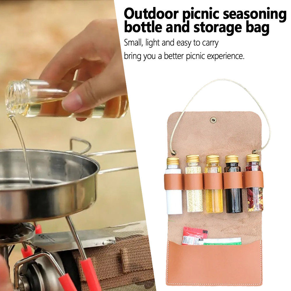 Outdoor Camping Spice Bottle S - Camping Cooking Bag 评论和价格