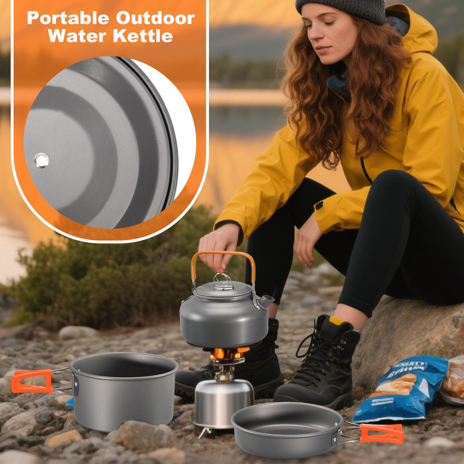 Camping Cookware Camping Cook  - Camping Lightweight Cooking Pot 评论和价格