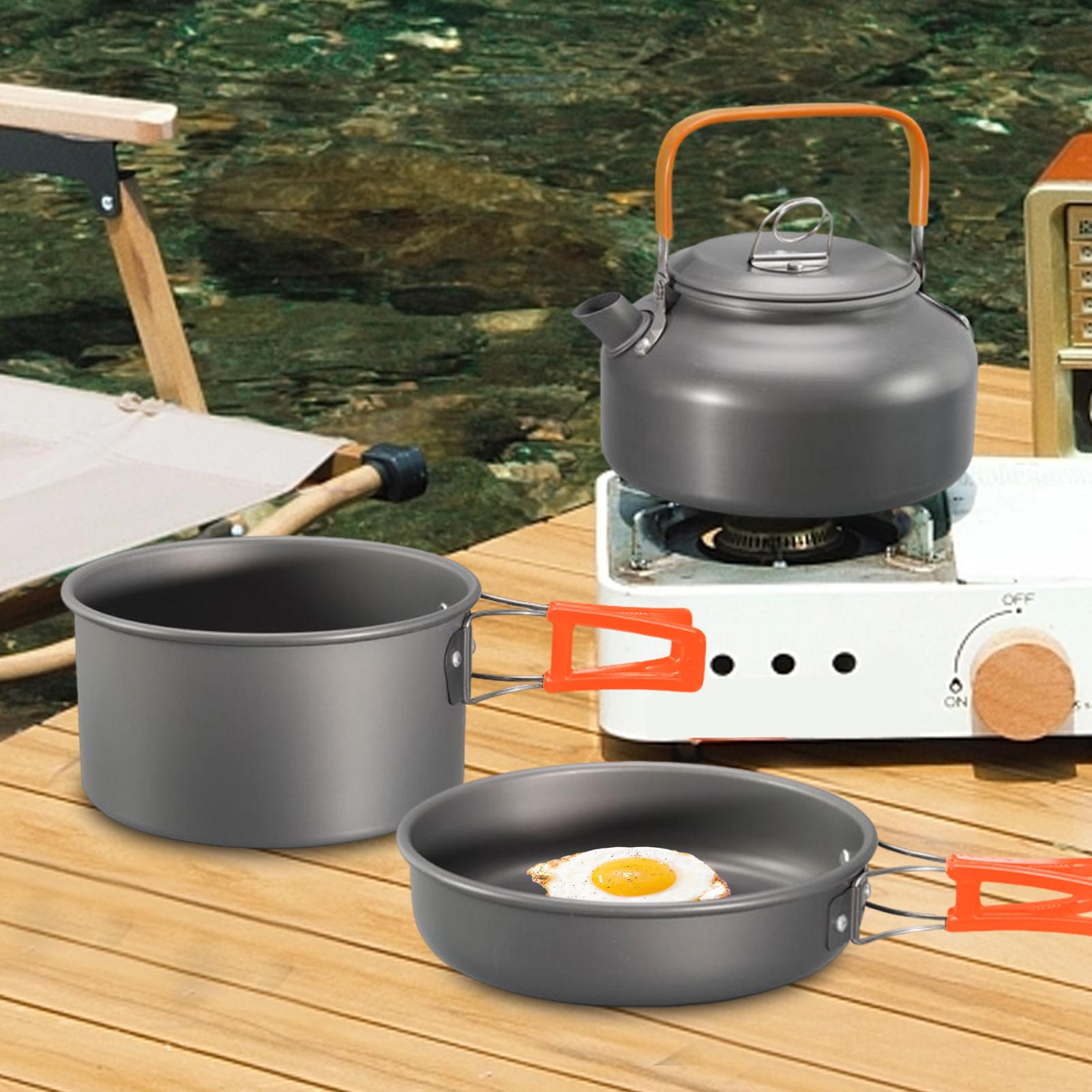 Camping Cookware Camping Cook  - Camping Lightweight Cooking Pot 评论和价格
