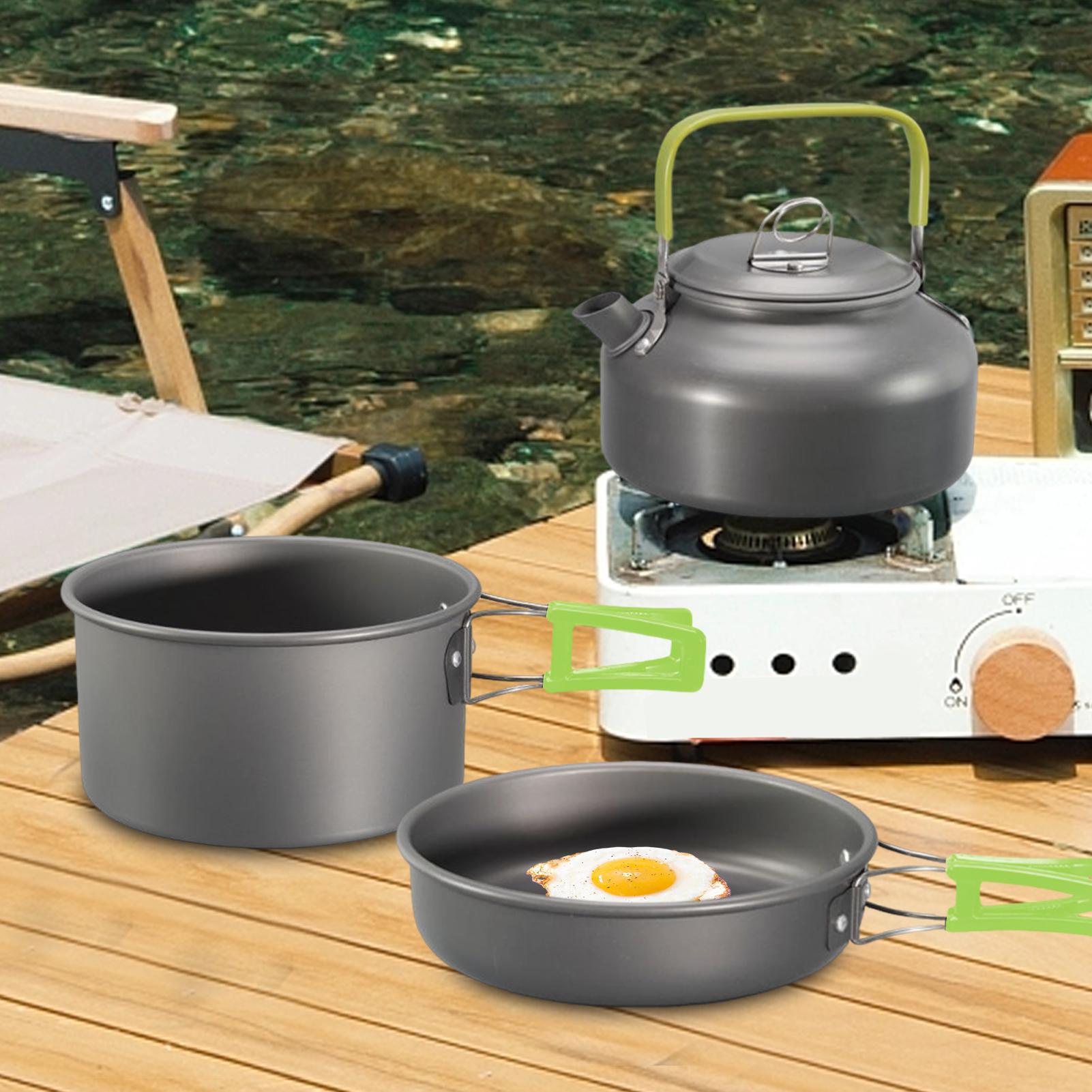 Camping Cookware Camping Cook  - Camping Lightweight Cooking Pot 评论和价格