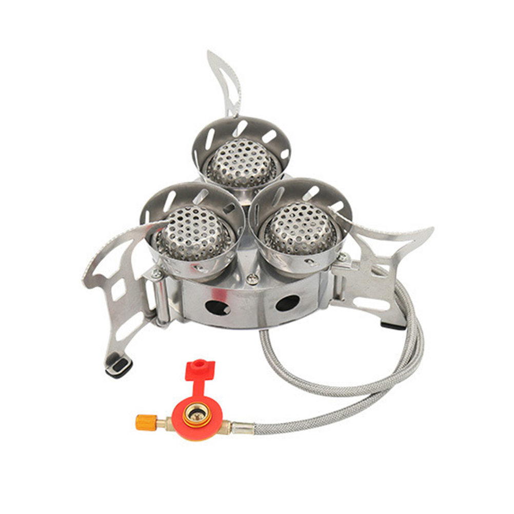 11000W High Power Windproof Ou - Camping Cooking Gas Stove Portable Tool 评论和价格