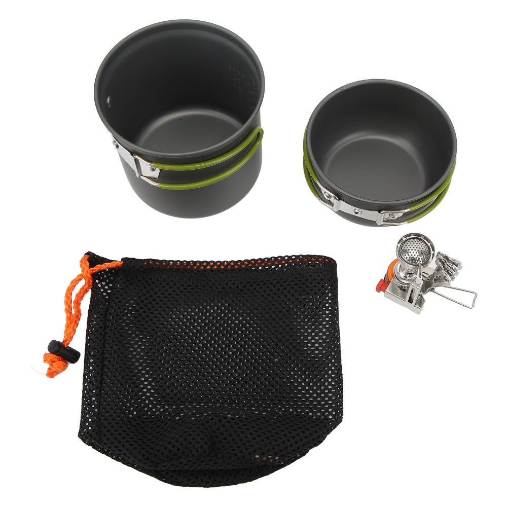 Alumine Camping Cooking Set Hi - Camping Lightweight Cooking Pot 评论和价格