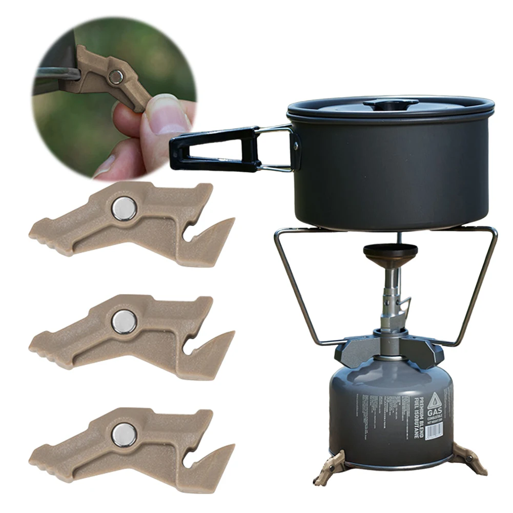 Magnetic Tripod Gas Tank Brack - Camping Cooking Gas Stove 评论和价格