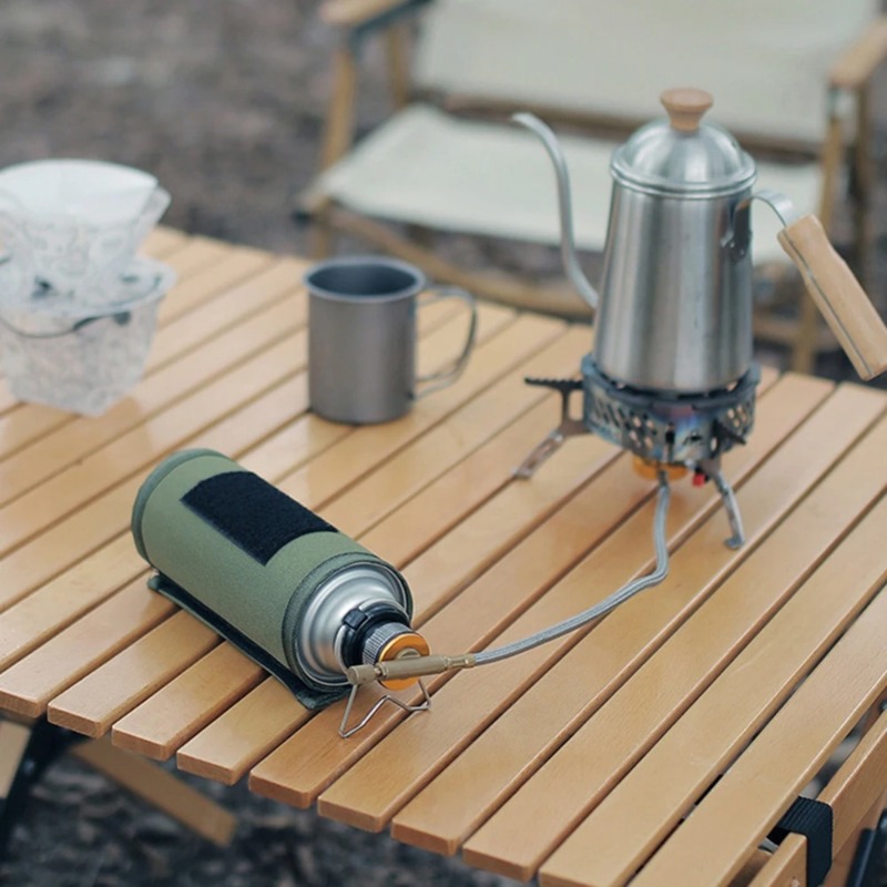 1PC/2PCS Portable Gas Stove Ad - Camping Cooking Gas Stove Portable Tool 评论和价格