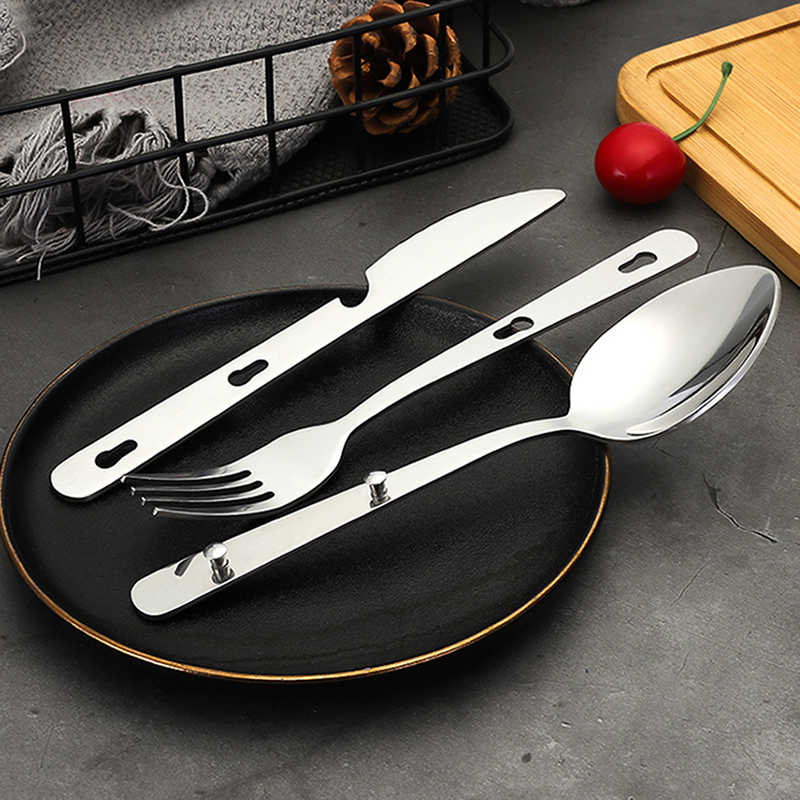 3pcs/set Portable Camping Cook - Camping Cooking And Dining Set 评论和价格