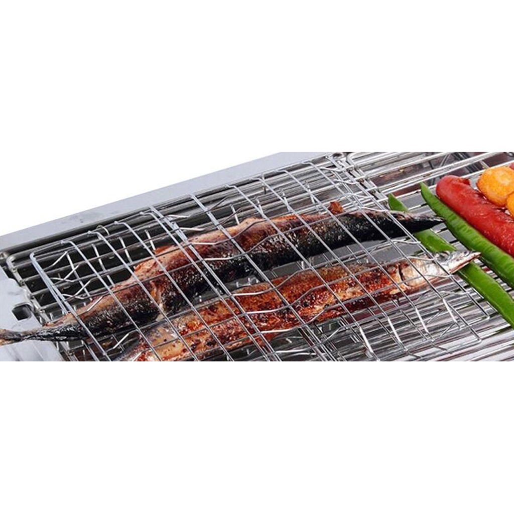High Quality BBQ Basket Barbec - Camping Cooking Tool Set 评论和价格