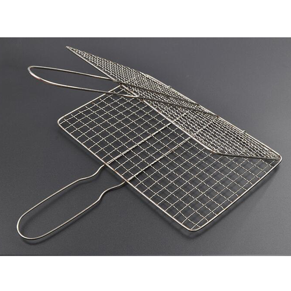 High Quality BBQ Basket Barbec - Camping Cooking Tool Set 评论和价格