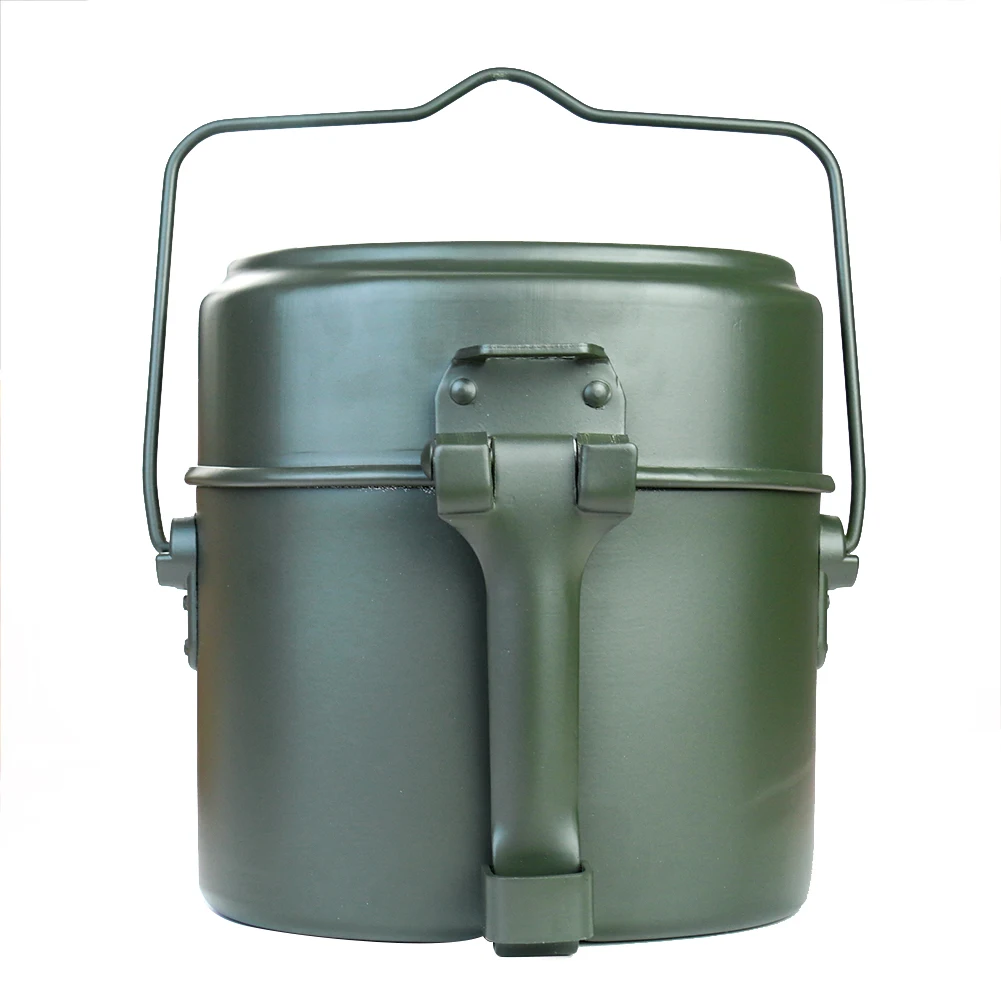 Portable Alloy Pot and Bowl Lu - Camping Lightweight Cooking Pot 评论和价格
