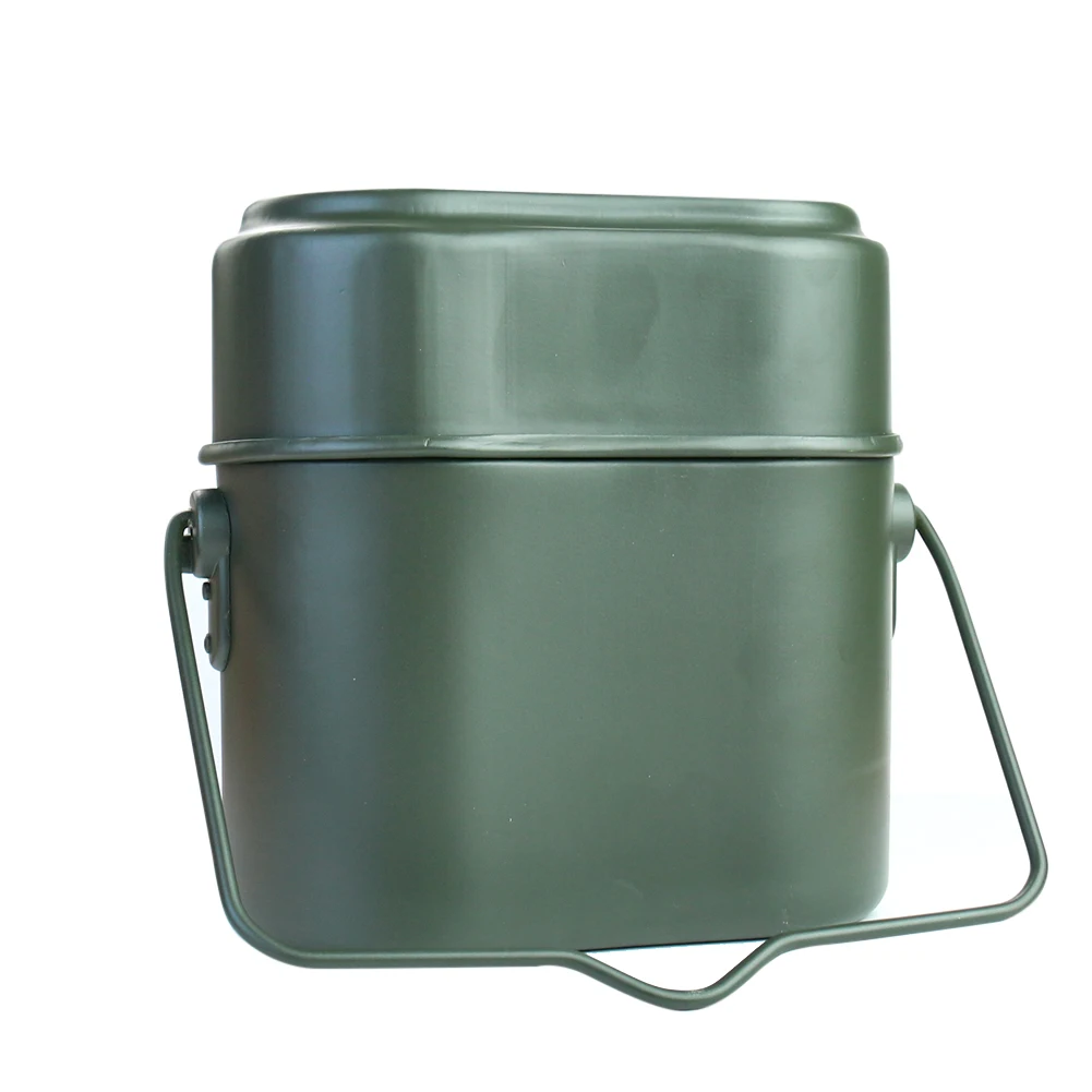 Portable Alloy Pot and Bowl Lu - Camping Lightweight Cooking Pot 评论和价格